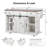 Farmhouse Kitchen Island With Storage-1385720435