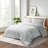 Clipped Tufted Embroidery All Season Comforter Set-360784836-349684190