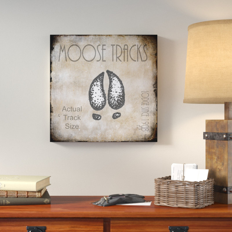 « orignal introduction 2-orignal tracks 2 », art textuel sur toile tendue, H 14 po x l 14 po x P 2 po