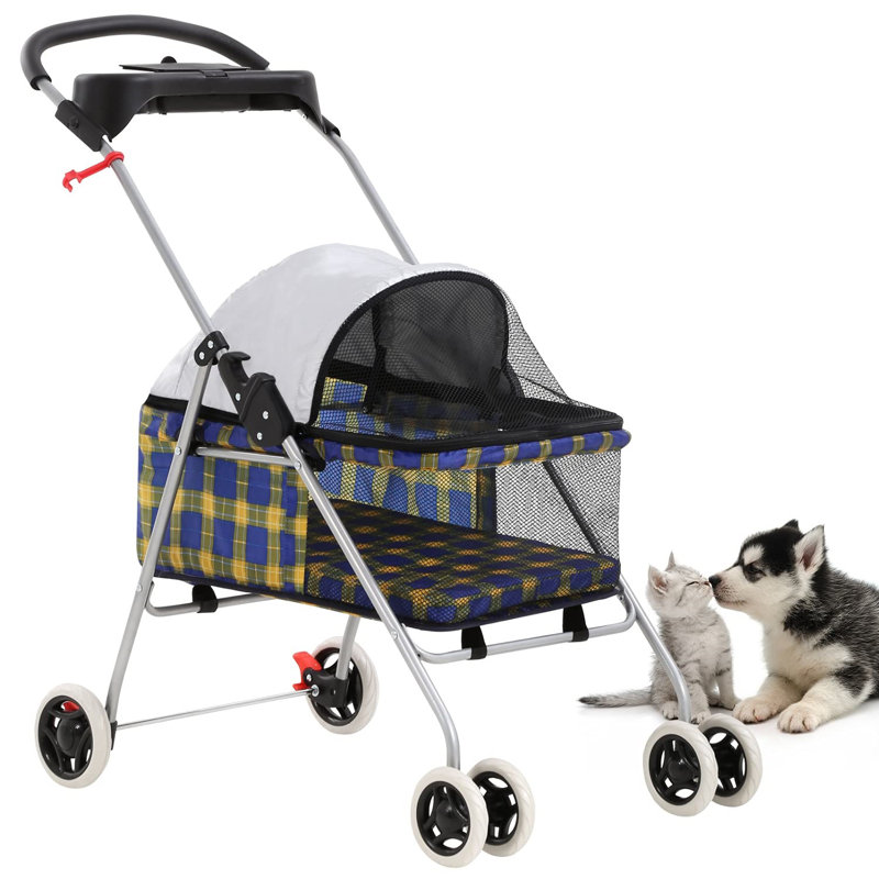 Pet Stroller, Jaune