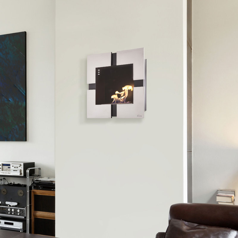 Gwendolyn Belfry Heating 60cm W Bio-Ethanol Fireplace