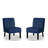 Reese Mid Century Modern Accent Chairs Set Of 2 With Minimalist Design-329281379