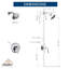 Robinet de douche avec valve brute-64790812