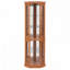 Armoire de coin en verre