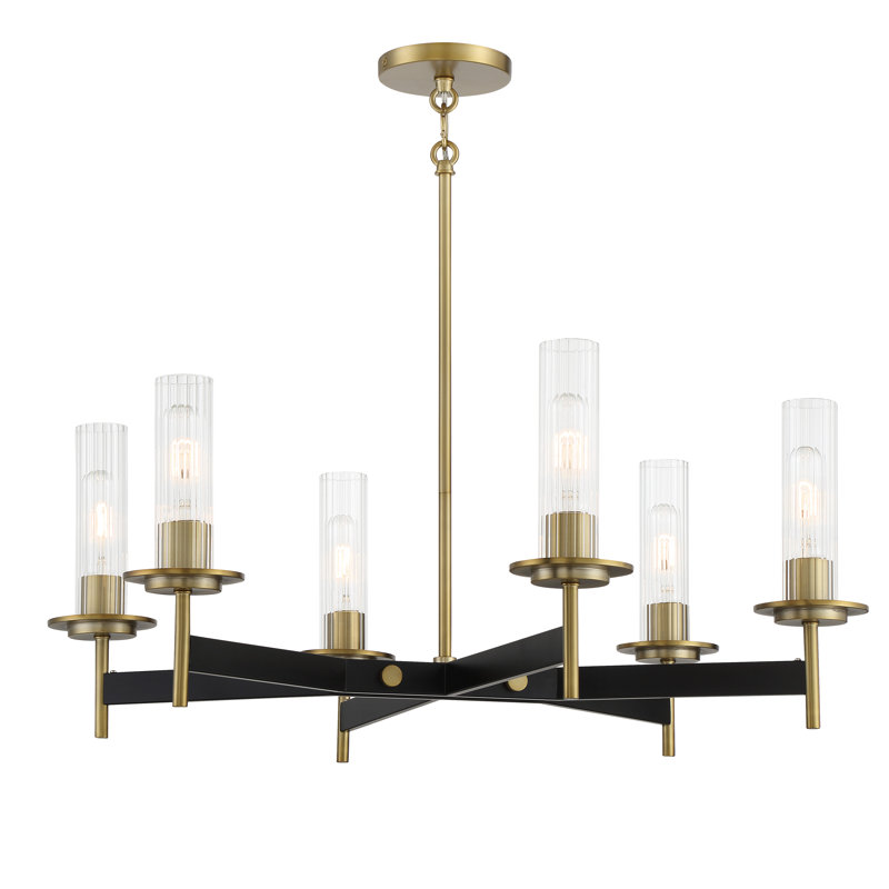 6 - Light Dimmable Classic / Traditional Chandelier
