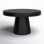 Prevelly - Modern Concrete Round Coffee Table-1863482521