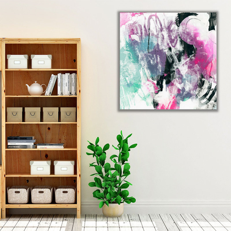 Glacier Memory II - Canvas Print Wall Art, 12" H x 12" W