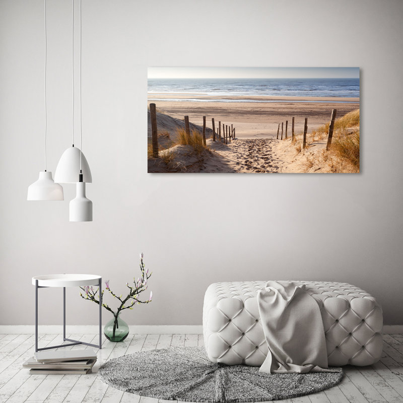 Coastal Dunes - No Frame Print on Canvas