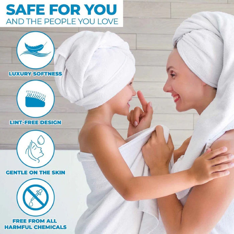 Beveard 100% Cotton Bath Towel, Brown