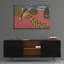 «Savanna Stroll» par Stellar Design Studio, art mural en verre acrylique-1722415182