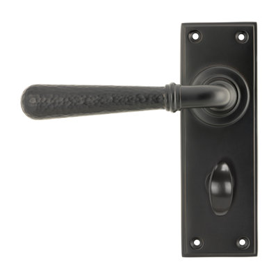 Hammered Newbury Double Dummy Door Handle