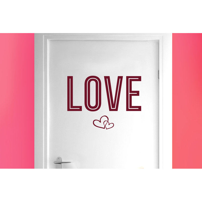Wall Decal, Burgundy