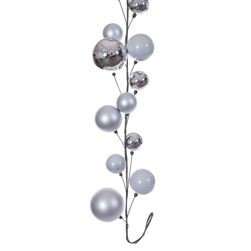 Guirlande 10 '., Argent argent