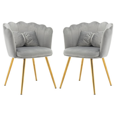 Tussey 48 cm H Velvet Armchair