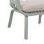 Fauteuil club d'extérieur Huron PP, finition verte avec coussin beige, ensemble de 2-929550115