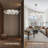 Large Ceramic Ginkgo Leaf Chandeliers with Brass Branch Shaped Frame for Dining Room Bedroom-465401522-465401524
