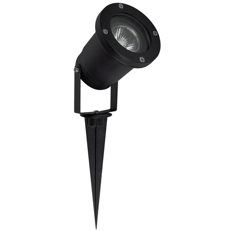 Lightner Black Aluminium Spotlight Pack, No Bulb