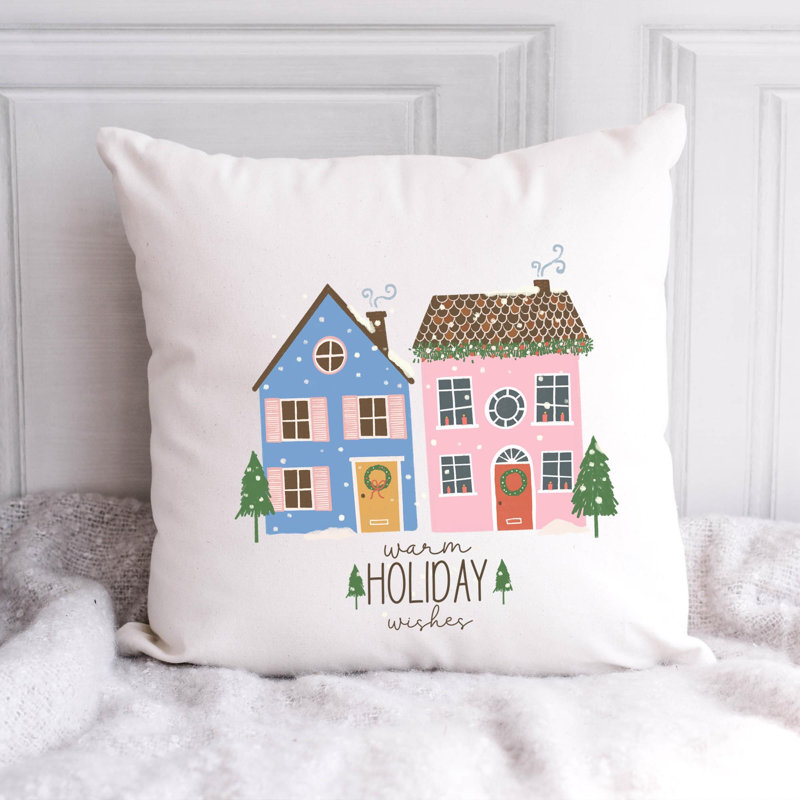 Coussin Christmas illustration_3, 20 po x 20 po