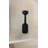 7.09'' H Wood Tabletop Candlestick