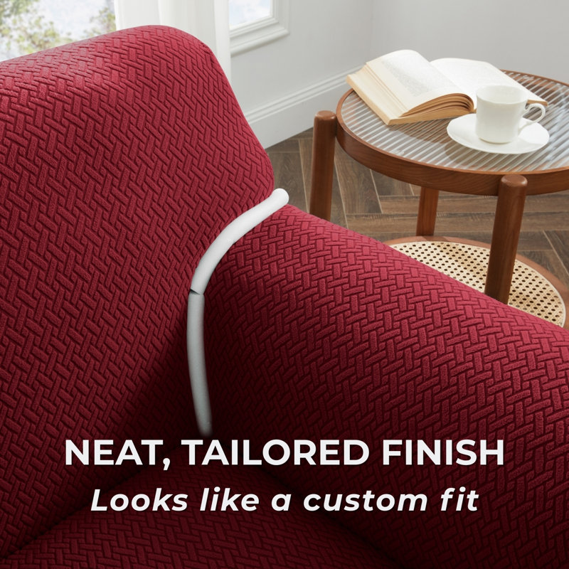 Stretch Sofa Slipcover – Elastic Fitted Spandex Couch Protector | Machine Washable, Anti-Slip, Pet & Kid Friendly | 1-4 Seater Sofa Covers