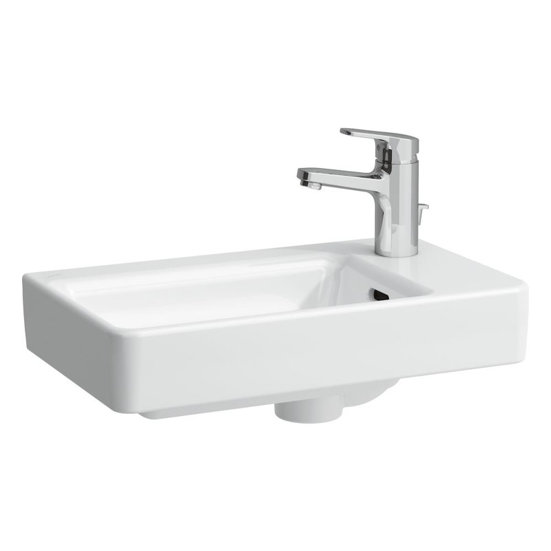 Laufen PRO S 18.89'' L Bathroom Sink, Single Hole, Right