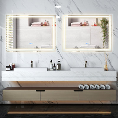 Aluminium Rectangle Mirror