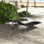187cm Long Chaise Lounge Set