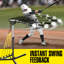 Baseball Softball Swing Trainer With 4 Power Bands,Auto Reset Baseball Training Equipment,Baseball Hitting Trainer,Height Adjustable 31-47 Inches Softball Swing Trainer Improve Power,Speed