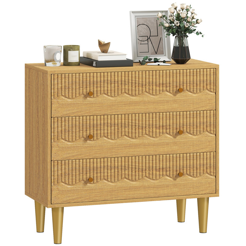 80cm W 3 - Drawer Chest of Drawers