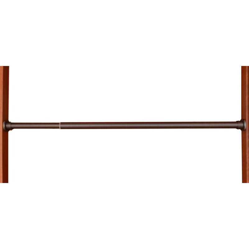 Tringle à rideaux Armiyah, De 28 po à 48 po de largeur, Bronze