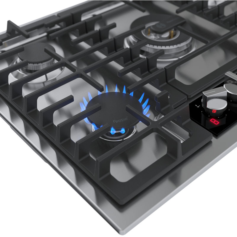 Benchmark,30' Gas Cooktop,5 Burner,SS