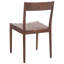 Chaise d'appoint en bois massif Cosme-453435673