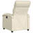 vidaXL Recliner Chair, Adjustable Backrest/ Footrest, Leather-97814417