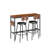 Carmie Dining Set,dining table set-250695043