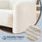 Aurae 40.25" Oversized Upholstered Modern Barrel Accent Chair, Tool-Free Assembly-107499010