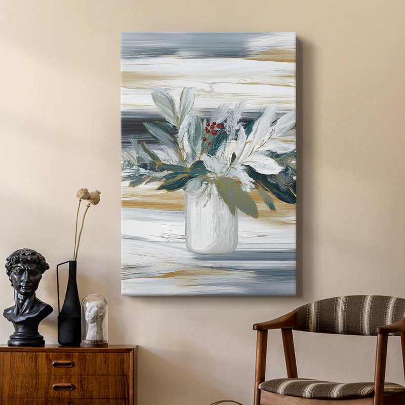 Art de Noël des Fêtes de Noël - galerie Cavas sur mesure, H 27 po x l 18 po
