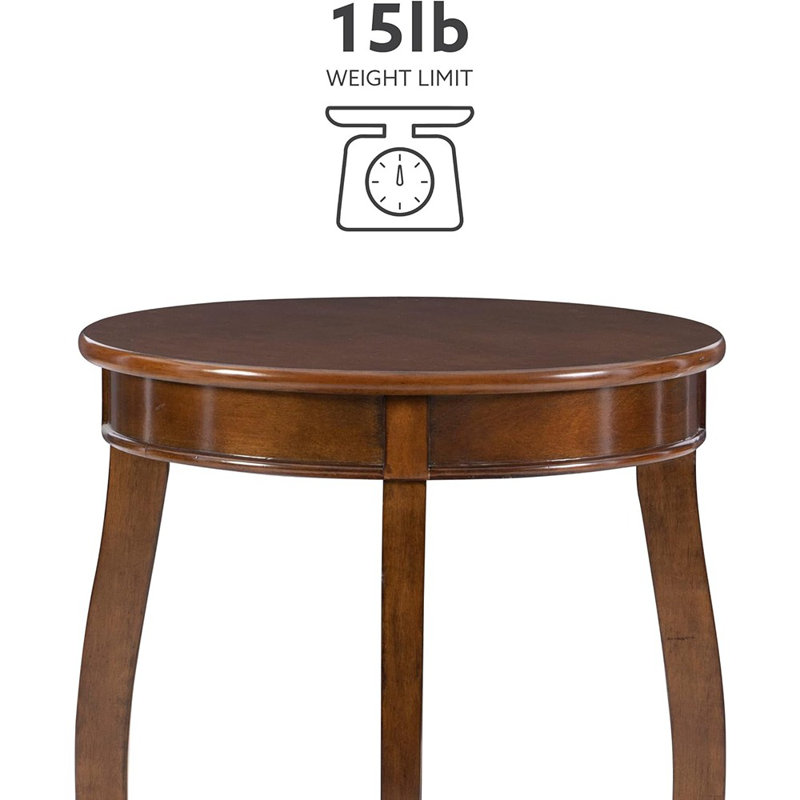Everill End Table, Hazelnut