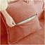 Repose-pieds Harrison - rouge velours-1337957588