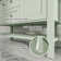 48“ Double Sink Bathroom Vanity With Resin Countertop, Faucet, 2 Doors 2 Drawers With Open Shelf