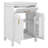 24" Bathroom Vanity With Sink, Small Bathroom Sink Cabinet With 2 Soft-Close Doors, Single Storage Sink Bathroom Vanity-624854445