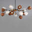 Lustre linéaire moderne unique à 16 lumières Mirielle