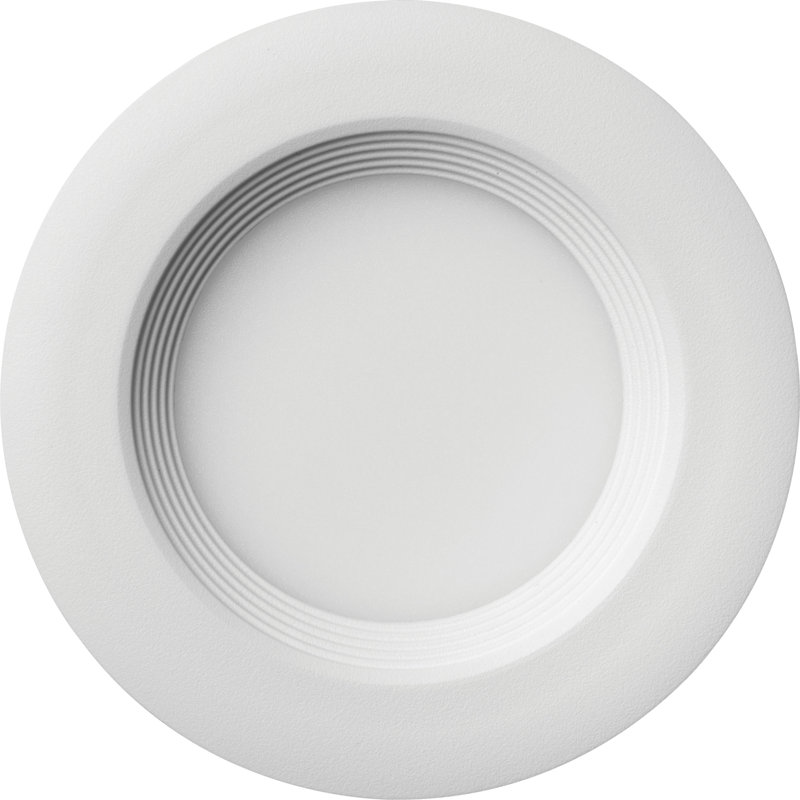 Matte White 4'' Aluminum LED Recessed Lighting Kit