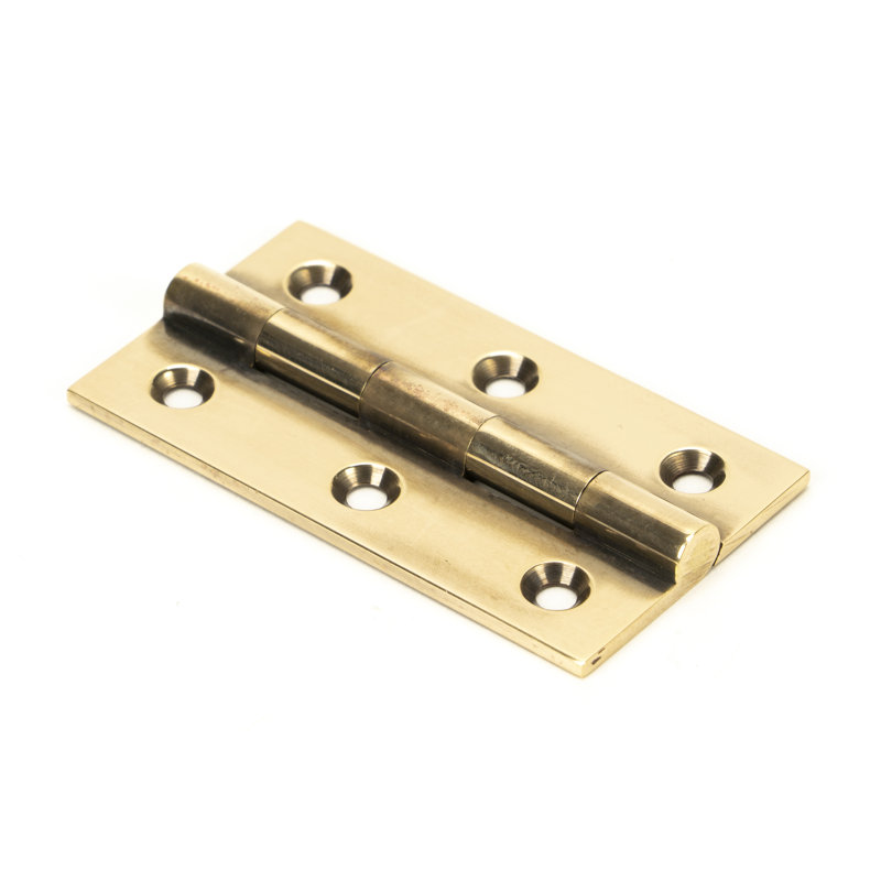 Aged Butt Hinges, Brass