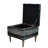 Altes Holz 55cm Wide Square Striped Ottoman with Storage