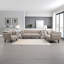 Causeuse 65 po Nayeli, lin brun-695692804