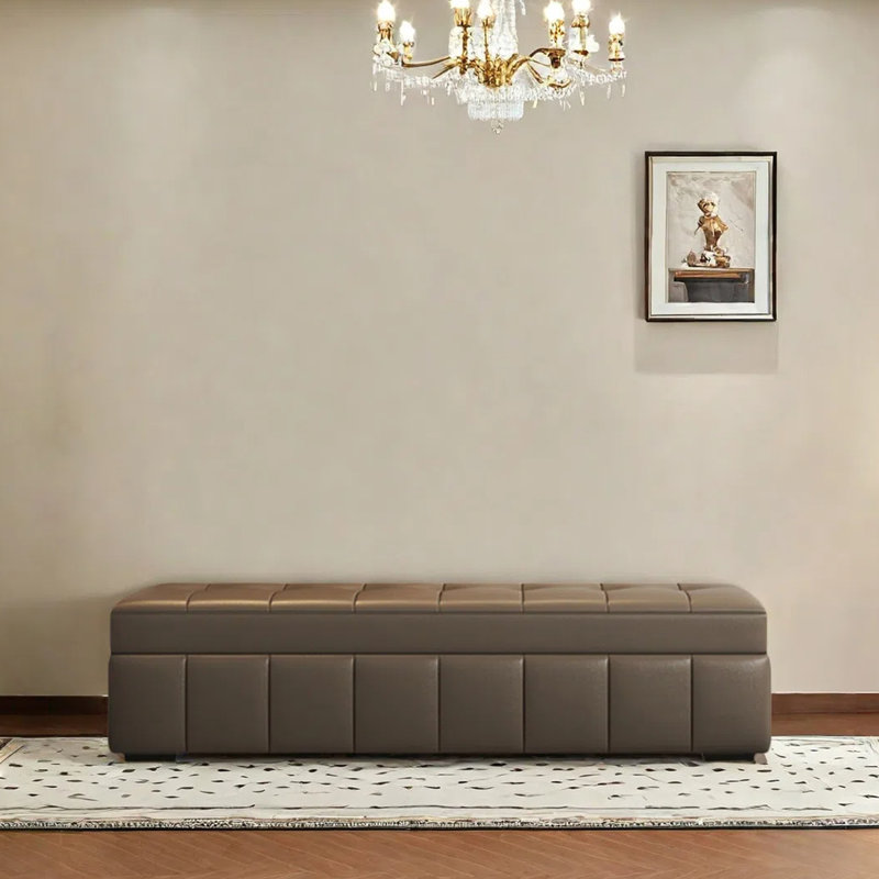 Vanatta, Brun, 17.75" H x 62.99" W x 16.96" D