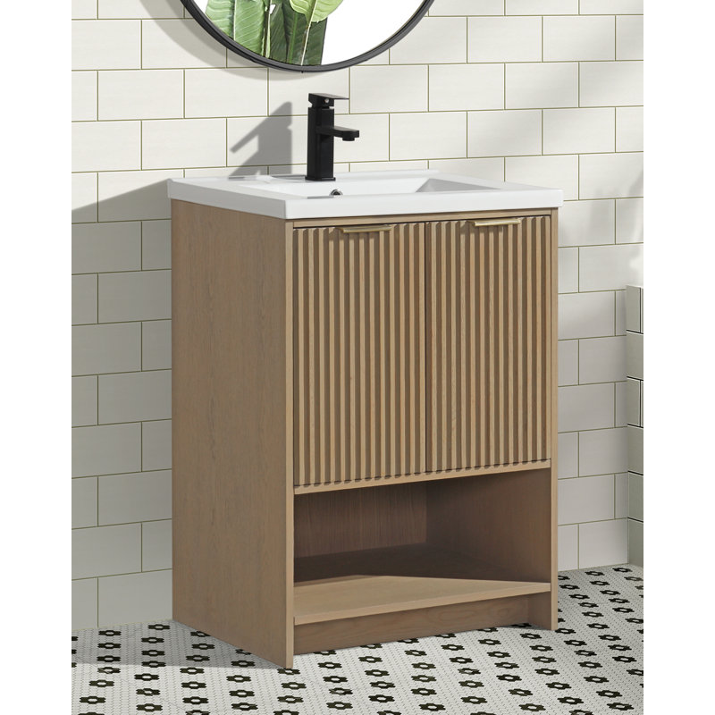 Meuble-lavabo autoportant 24 po Alyshia