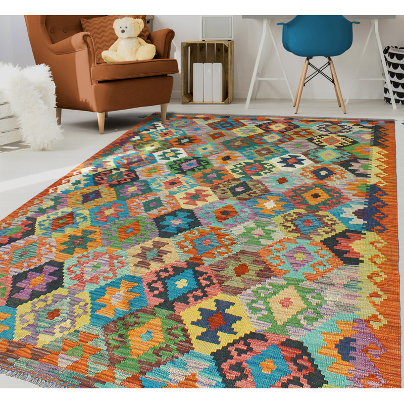Flatweave Malakai Rust Rug