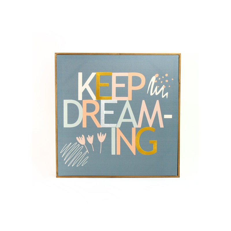 Décoration murale «Keep Dreaming»
