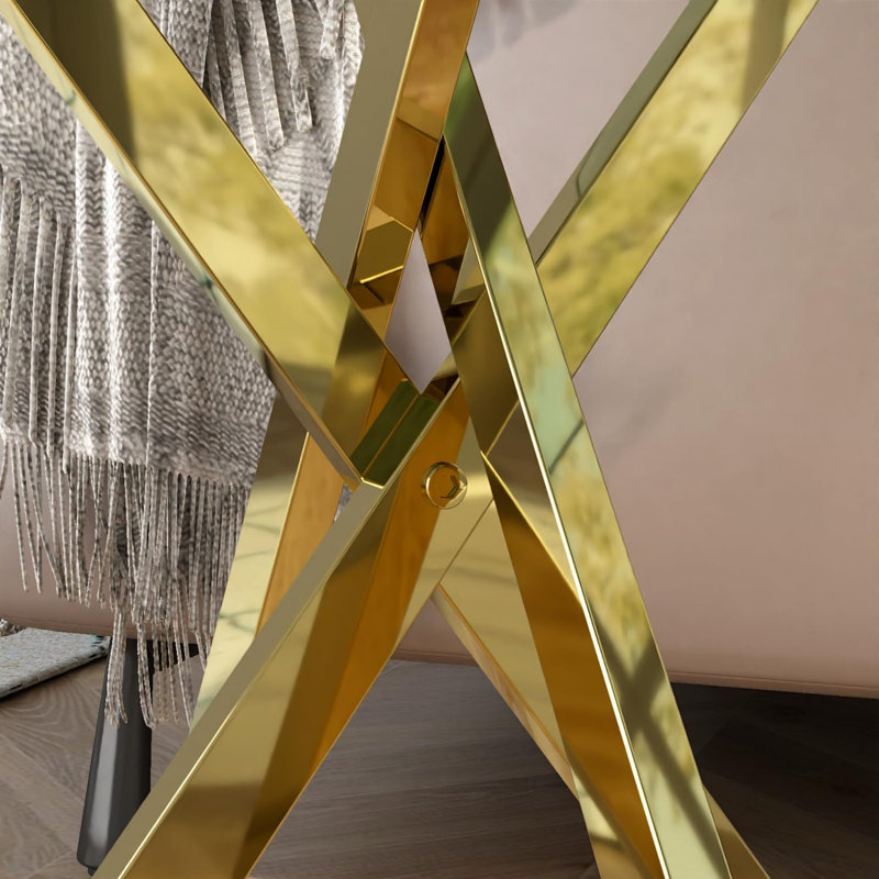Glass 1 Tier Plant Stand